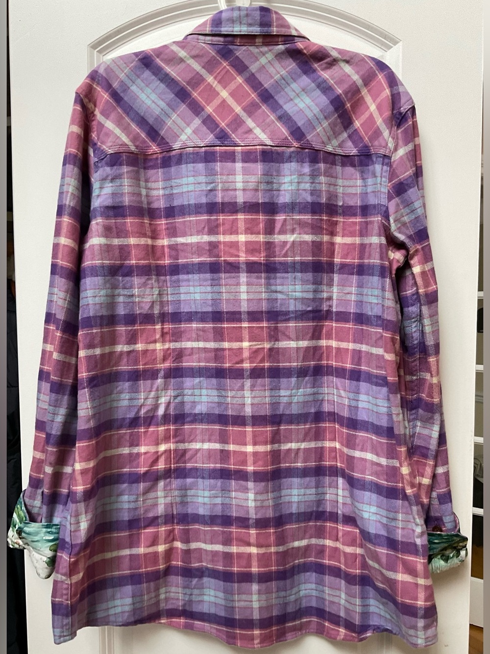 Pladra Women's Every Day Flannel Shirt - Picture 4 of 9